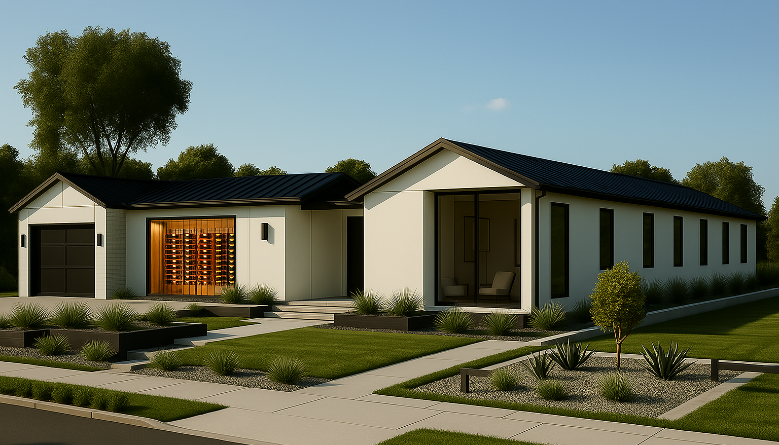 steel-frame modular homes